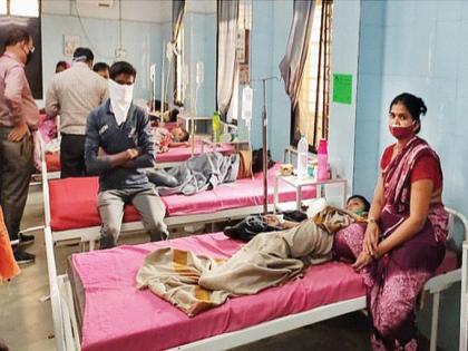 Poisoning of 78 people from Panipuri, death of a girl | पाणीपुरीतून 78 जणांना विषबाधा, बालिकेचा मृत्यू; सर्वांची प्रकृती धाेक्याबाहेर