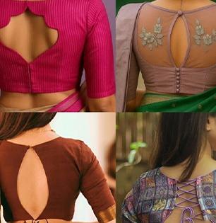 ब्लाऊजच्या मागच्या गळ्याचे ५ पॅटर्न - साडीपेक्षा ब्लाऊजच दिसेल सुंदर, रुप येईल खुलून