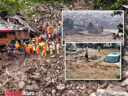 Nature is in trouble! Cloudburst, floods and landslides in 11 places in a day; havoc in Himachal Pradesh | निसर्ग कोपला! एका दिवसात ११ ठिकाणी ढगफुटी, पूर आणि भूस्खलन; हिमाचल प्रदेशात हाहाकार