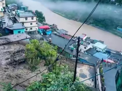 Cloudburst in Uttarakhand; Floods in Rajasthan, rain in many parts of Tamil Nadu, water in settlements | उत्तराखंडमध्ये ढगफुटी; राजस्थानात पूर, तामिळनाडूतही अनेक भागांत वृष्टी, वस्त्यांत पाणी Cloudburst in Uttarakhand; Floods in Rajasthan, rain in many parts of Tamil Nadu, water in settlements | उत्तराखंडमध्ये ढगफुटी; राजस्थानात पूर, तामिळनाडूतही अनेक भागांत वृष्टी, वस्त्यांत पाणी