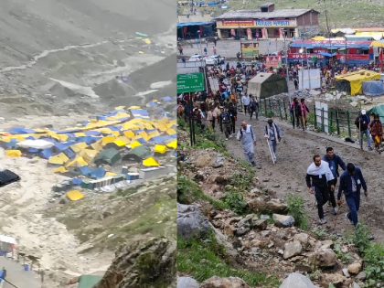 Amarnath Cloudburst: Why did the cloudburst near Amarnath Cave? Find out why such incidents happen in mountainous areas | Amarnath Cloudburst: अमरनाथ गुहेजवळ ढगफुटी; डोंगराळ भागातच का होतात अशा घटना..? जाणून घ्या कारण...