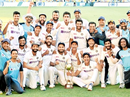 Border gavaskar trophy India won the historic series by 2-1 against Australia | 32 वर्षांनंतर ऑस्ट्रेलियाचे गर्वहरण, ‘जखमी वाघांकडून’ यजमान चारीमुंड्या चीत; भारताचा २-१ ने ऐतिहासिक मालिका विजय