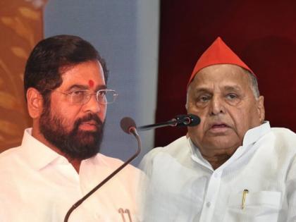 Maharashtra Chief Minister Eknath Shinde also tribute to Mulayam Singh Yadhav. | उत्तर प्रदेशच्या जडणघडणीत मुलायम सिंह यांचं मोठं योगदान; एकनाथ शिंदेंनी वाहिली श्रद्धांजली