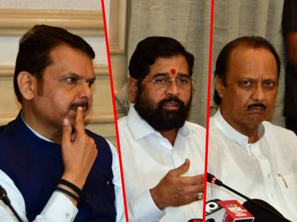 CM Eknath Shinde meeting with Devendra Fadnavis Ajit Pawar over Manoj Jarange Patil coming to Mumbai Sagar Bungalow Maratha Reservation | सरकार 'अ‍ॅक्शन मोड'मध्ये! मुख्यमंत्री शिंदेंची फडणवीस-अजितदादांसोबत 'सह्याद्री'वर बैठक