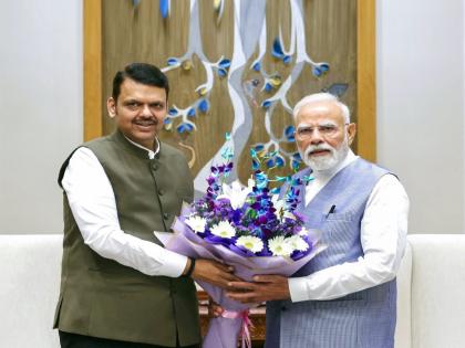 cm devendra fadnavis told that pm narendra modi will come to maharashtra visit in next month of 8 and 9 date | ठरलं, ८-९ ऑक्टोबरला PM मोदी महाराष्ट्रात येणार; CM फडणवीस म्हणाले, “नवी मुंबई विमानतळ...”