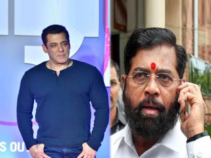 cm eknath shinde call salman khan after firing in front of home and give direction to police | घराबाहेर गोळीबार; मुख्यमंत्री एकनाथ शिंदेंचा सलमान खानला फोन, देवेंद्र फडणवीस म्हणाले...