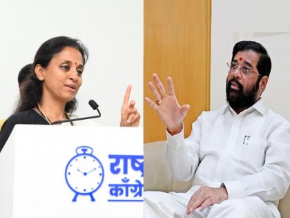 ncp mp supriya sule reaction on chief minister eknath shinde visit to sinnar ishaneshwar temple | Maharashtra Politics: “नरेंद्र दाभोलकरांच्या महाराष्ट्रात मुख्यमंत्र्यांनी...”; सुप्रिया सुळेंची सूचक प्रतिक्रिया