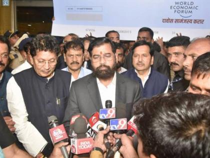 cm eknath shinde return back from davos tour and express experience at mumbai airport | जगभरात PM मोदींचे नाव आदराने घेतात, त्याचा महाराष्ट्राला फायदा झाला: CM एकनाथ शिंदे