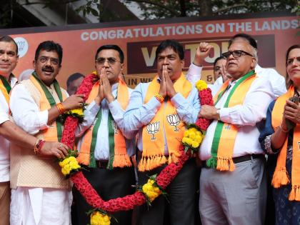 २०२७ मध्ये ३० जागा जिंकू; मुख्यमंत्री प्रमोद सावंत, प्रदेशाध्यक्ष दामू नाईक यांनी केले जाहीर - Marathi News | we will win 30 seats in goa election 2027 cm pramod sawant and bjp state president damu naik announced | Latest politics News at Lokmat.com