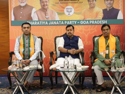 गोवा विधानसभेसाठी ठरली रणनीती; भाजपा राष्ट्रीय अध्यक्ष नितीन नबीन यांनी साधला संवाद - Marathi News | strategy decided for goa assembly election 2027 bjp national president nitin nabin interacted | Latest politics News at Lokmat.com