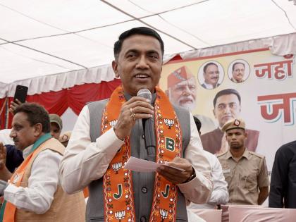 aap is an anti women party criticism of goa cm pramod sawant | आप हा महिलाविरोधी पक्ष; मुख्यमंत्री प्रमोद सावंत यांची टीका