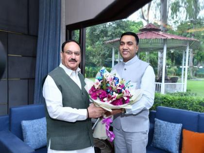 provide 50 more seats for mbbs goa cm pramod sawant demand to union health minister j p nadda | 'एमबीबीएस'साठी आणखी ५० जागा द्या; मुख्यमंत्र्यांची केंद्रीय आरोग्यमंत्री जे. पी. नड्डा यांच्याकडे मागणी provide 50 more seats for mbbs goa cm pramod sawant demand to union health minister j p nadda | 'एमबीबीएस'साठी आणखी ५० जागा द्या; मुख्यमंत्र्यांची केंद्रीय आरोग्यमंत्री जे. पी. नड्डा यांच्याकडे मागणी