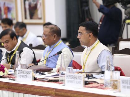 all round development of goa cm pramod sawant presented the information about the works in the niti aayog meeting | गोव्याचा चौफेर विकास; नीती आयोग बैठकीत मुख्यमंत्र्यांनी मांडली कामांची माहिती