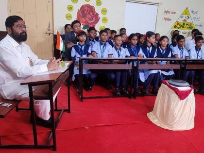 podi school in panvel gets first 5G service in the presence of cm eknath shinde | पनवेलमधील पोदी शाळेला ‘५ जी’ सेवेचा पहिला मान; मुख्यमंत्री एकनाथ शिंदेंची उपस्थिती 