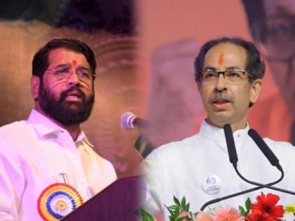 You go to Delhi and begging; Chief Minister Ekanath Shinde targets Uddhav Thackeray | दिल्लीत जाऊन तुम्हीच लोटांगण घालता; मुख्यमंत्री शिंदेंचा उद्धव ठाकरेंवर निशाणा