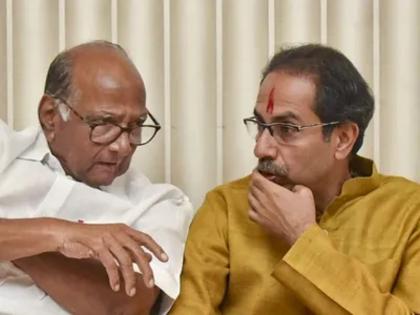 Sharad Pawar said, 'No remote control, communication is needed'; Uddhav Thackeray said ... | शरद पवार म्हणाले, 'रिमोट कंट्रोल नाही, संवाद हवा'; उद्धव ठाकरे म्हणाले...