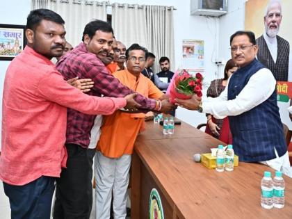 cm vishnu deo sai said state govt is always committed to the upliftment of the underprivileged class and expansion of public facilities: Chief Minister Vishnu Dev Sai | वंचित वर्गाची उन्नती, सार्वजनिक सुविधांच्या विस्तारासाठी सरकार कायम वचनबद्ध: मुख्यमंत्री विष्णू देव साय cm vishnu deo sai said state govt is always committed to the upliftment of the underprivileged class and expansion of public facilities: Chief Minister Vishnu Dev Sai | वंचित वर्गाची उन्नती, सार्वजनिक सुविधांच्या विस्तारासाठी सरकार कायम वचनबद्ध: मुख्यमंत्री विष्णू देव साय