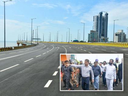 in mumbai north channel of coastal road in service from today travel from haji ali to c link is fast | कोस्टल रोडची उत्तरवाहिनी आजपासून सेवेत; हाजी अली ते सी-लिंकपर्यंत प्रवास वेगवान