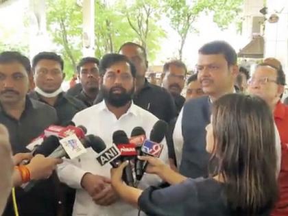 Chief Minister Eknath Shinde and Deputy Chief Minister Devendra Fadnavis left for Gadchiroli to inspect the flood situation | मुख्यमंत्री एकनाथ शिंदे, उपमुख्यमंत्री देवेंद्र फडणवीस गडचिरोलीला रवाना; पूरग्रस्त भागाची पाहणी करणार