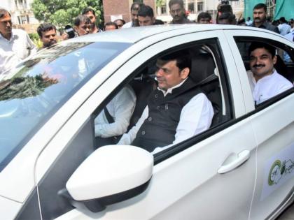 There will be an electric car of without patrol's in ministry, 120 km in 90-minute charging | मंत्रालयात विनापेट्रोलवाली इलेक्ट्रीक कार, 90 मिनिटांच्या चार्जिंगमध्ये 120 किमी धावणार