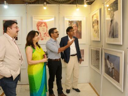 ‘७५ फ्रेम्स’मधून दिसली महानायक अमिताभ बच्चन यांच्या यशस्वी कारकिर्दीची झलक!