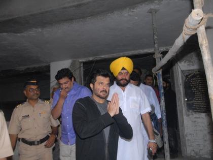 Anil at Om Puri Funeral