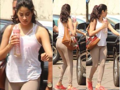 Jhanvi Kapoor returns to Rutin Life; See photo! | रूटीन लाइफमध्ये परतली जान्हवी कपूर; पाहा फोटो!