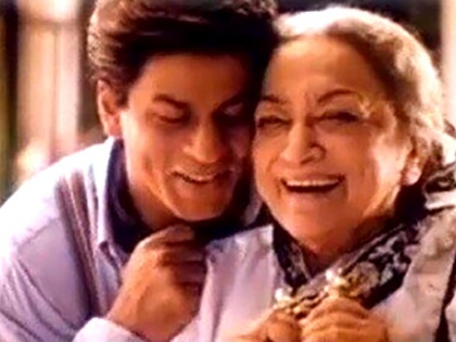 Shah Rukh Khan's still life's granddaughter dies! | शाहरूख खानच्या रिल लाइफ आजीचे निधन!