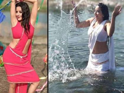 Bigg Boss's EX Contestant Monalisa shoots, shared bold photos | Bigg Boss ची EX कंटेस्टंट मोनालिसा या ठिकाणी करतेय शूटिंग,शेयर केले बोल्ड फोटो