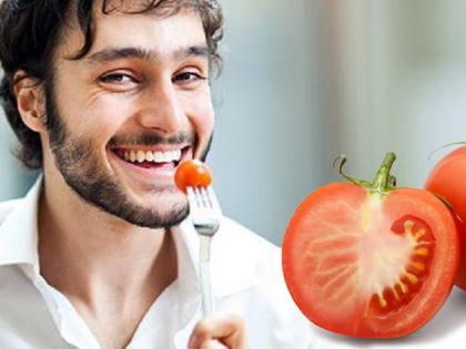 HEALTH: Men will not be consumed every day with 'tomato' disease! | HEALTH : रोज टोमॅटोच्या सेवनाने पुरुषांना होणार नाही 'हा' आजार ! HEALTH: Men will not be consumed every day with 'tomato' disease! | HEALTH : रोज टोमॅटोच्या सेवनाने पुरुषांना होणार नाही 'हा' आजार !