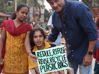 Jaggi actor Ajinkya Dev's initiative against plastic problem | प्लास्टिकच्या समस्ये विरोधात जागर अभिनेता अजिंक्य देव यांचा पुढाकार