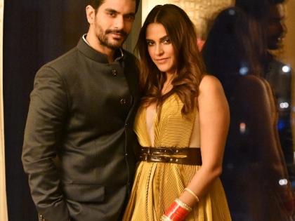 After a month of marriage, Neha Dhupia's 'This' photo was romantic romantic! | लग्नाच्या एक महिन्यानंतर नेहा धूपियाचा ‘हा’ फोटो बघून पती अंगद झाला रोमॅण्टिक !