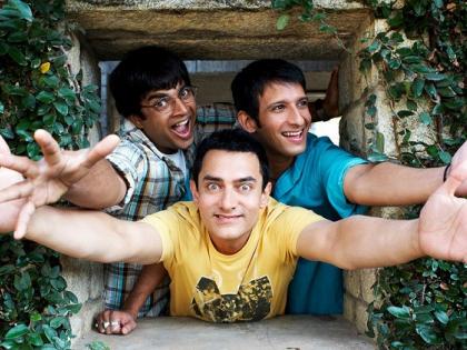 Aamir, Madhavan and Sharman