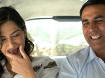 Akshay Kumar told Sonam Kapoor, 'How many lies do you say', watch the video! | अक्षयकुमारने सोनम कपूरला म्हटले, ‘किती खोटं बोलतेस’, पाहा व्हिडीओ!