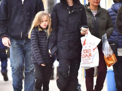 Angelina- with her daughter