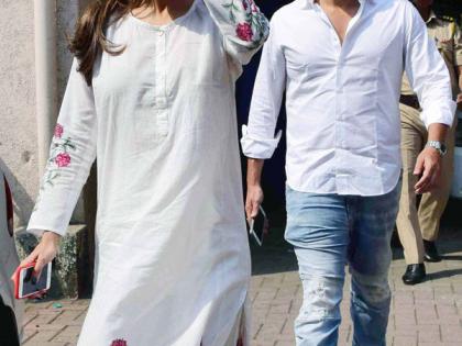 Malaika and Arbaaz spotted at a family court :