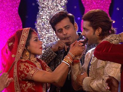 bigg-boss 10 monalisa and vikrant singh gets married and celebrate first honeymoon night