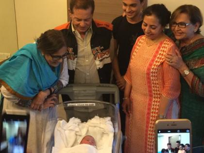 Arpita-Ayush gets 'baby boy' | अर्पिता-आयुषला झाला ‘बेबी बॉय’