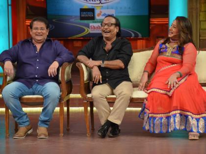 Mahesh kothare vijay kadam and kishori Ambiye