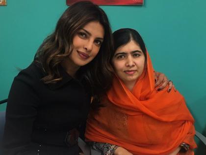 'Malala Mate Priyanka Chopra ....!' Written by PC! | ​‘जब मलाला मेट प्रियांका चोप्रा....!’ पीसीने लिहिली लांबलचक पोस्ट!!