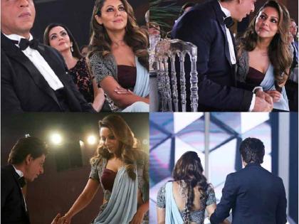 Look, Shah Rukh Khan and Gauri Khan's candid-moments !! | ​पाहा, शाहरूख खान व गौरी खानचे candid-moments !!