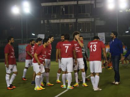 All star come together for football match