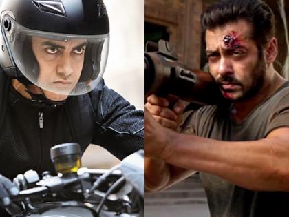 BOX OFFICE: Tiger Salman Khan took Amir Khan to Panga; 'Dhoom' records record break! | BOX OFFICE : टायगर सलमान खानने आमिर खानशी घेतला पंगा; ‘धूम’चा रेक्रॉर्ड केला ब्रेक!!