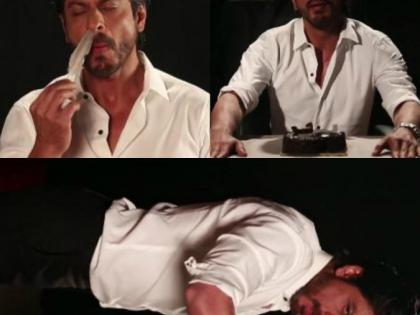 Shah Rukh Khan created fans 'flower'! | शाहरूखने बनवले चाहत्यांना ‘फूल’!