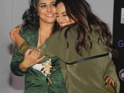  Vidya Balan and sonakshi sinha at Global citizent Festival Redcarpet 