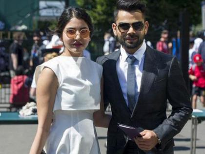 Anushka on Londonstreet-Virat ...! | लंडनस्ट्रीटवर अनुष्का-विराट...!