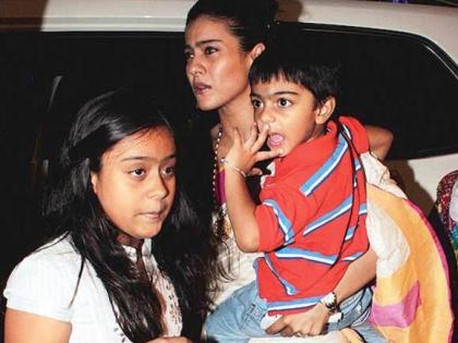 OMG! Kajol can be done by her children after the house chores | ​OMG! काजोल तिच्या मुलांकडून करून घेते ही घरची कामं