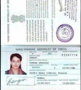 kangana passport