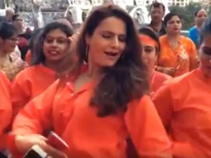 .... and Monica Bedi made Jhindiag !!! | ​....आणि मोनिका बेदी झाली झिंंगाट !!!