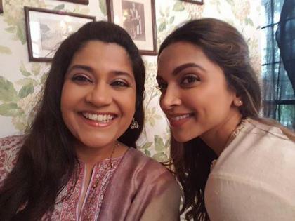 renuka shahane & deepika padukone